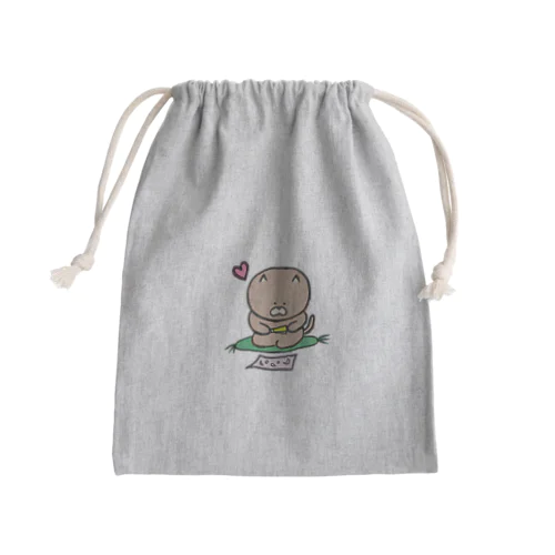 お手入れ上手 Mini Drawstring Bag