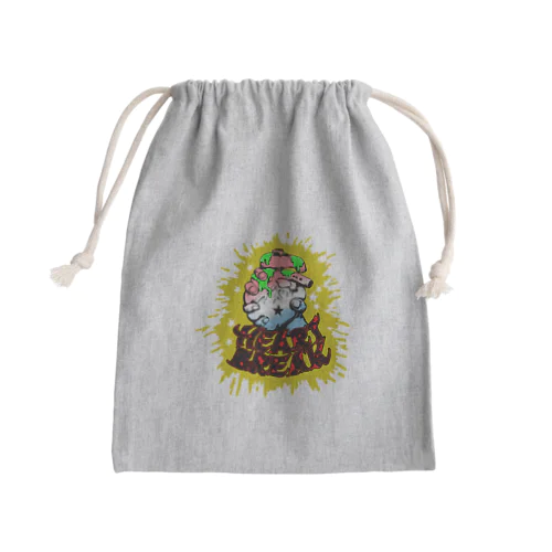 ハートブレイク Mini Drawstring Bag