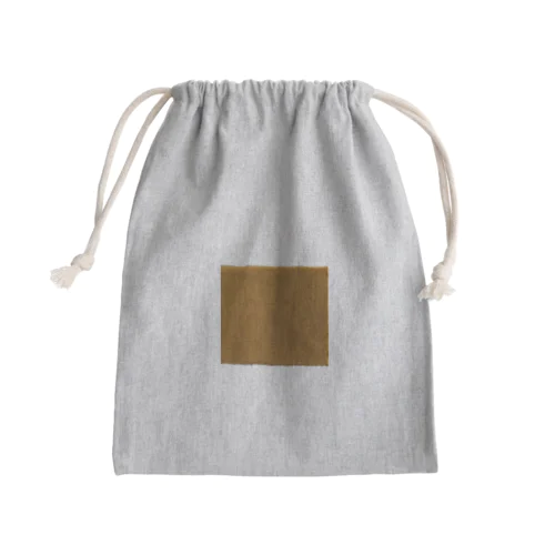平織/やまぶきいろ Mini Drawstring Bag