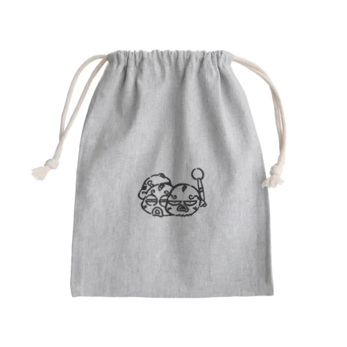 木魚連 Mini Drawstring Bag