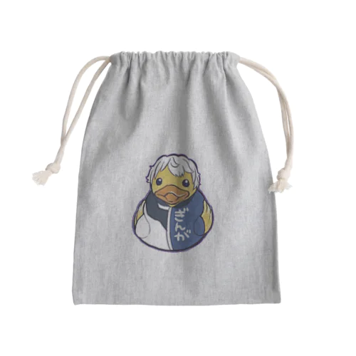 アヒル銀河くん Mini Drawstring Bag