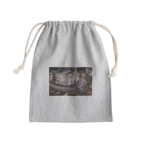 道後温泉 Mini Drawstring Bag