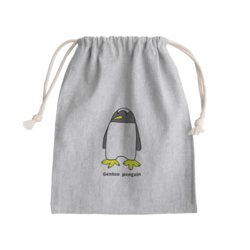 ジェンツーさん Mini Drawstring Bag