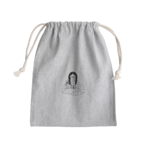 包帯まきまきちゃん Mini Drawstring Bag