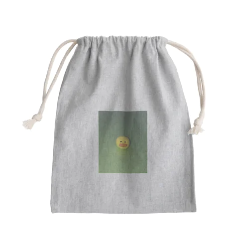 かわいいひよこ Mini Drawstring Bag