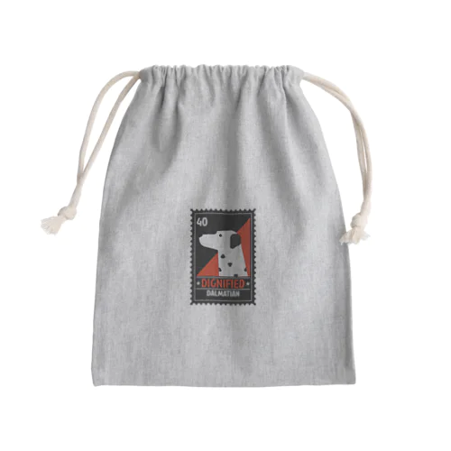 ダルメシアン ポストスタンプ Mini Drawstring Bag