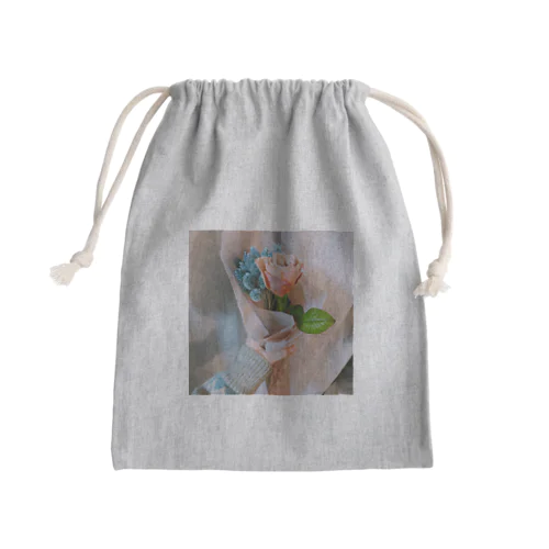 蚤の市の薔薇 Mini Drawstring Bag