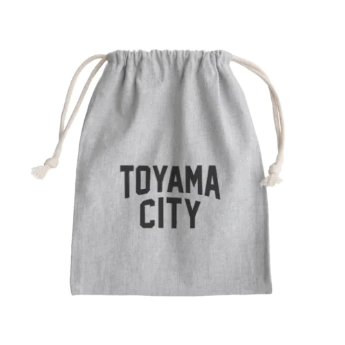 富山市 TOYAMA CITY Mini Drawstring Bag