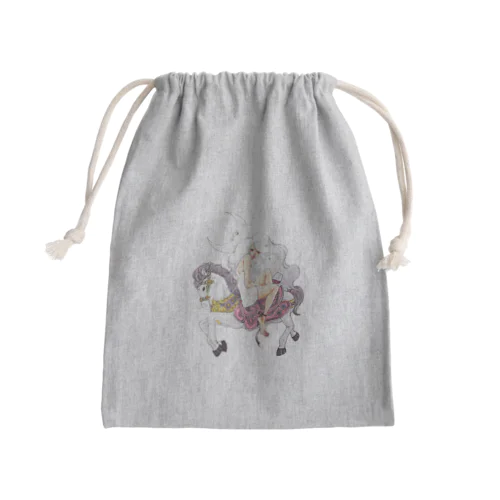 オヤスミベイベー Mini Drawstring Bag