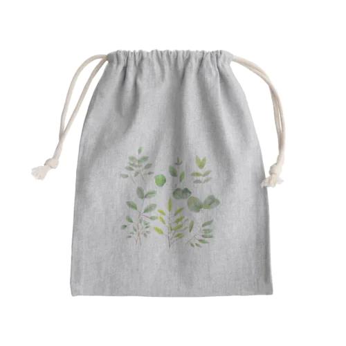 葉 Mini Drawstring Bag