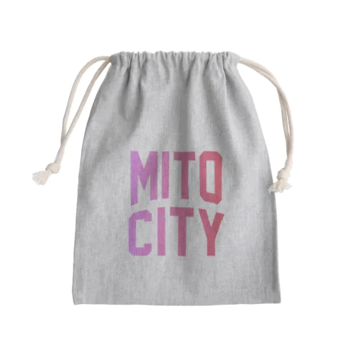 水戸市 MITO CITY Mini Drawstring Bag