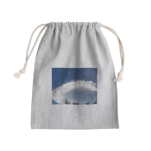 かなとこ雲 Mini Drawstring Bag