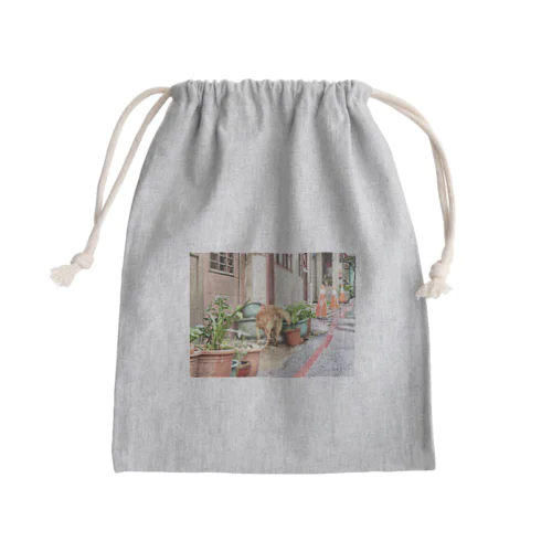 九份わんちゃん Mini Drawstring Bag