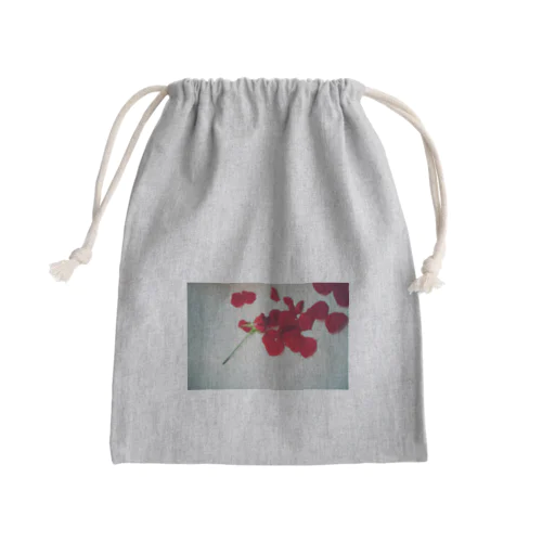 ｱｶ Mini Drawstring Bag