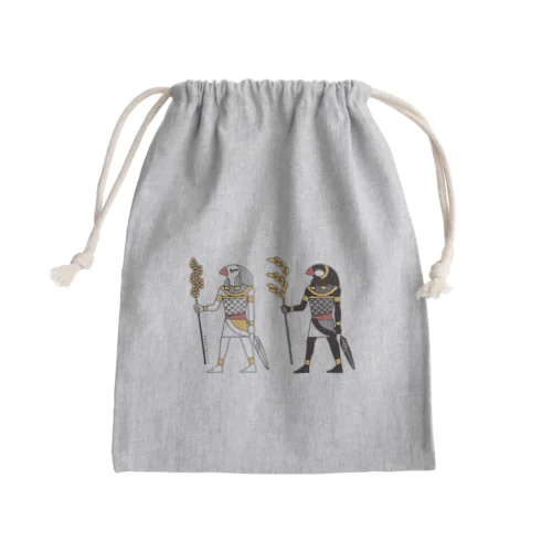 Egyptian ブンチョウ Mini Drawstring Bag