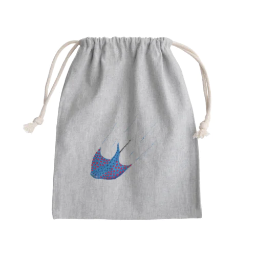 沖縄マンタ Mini Drawstring Bag