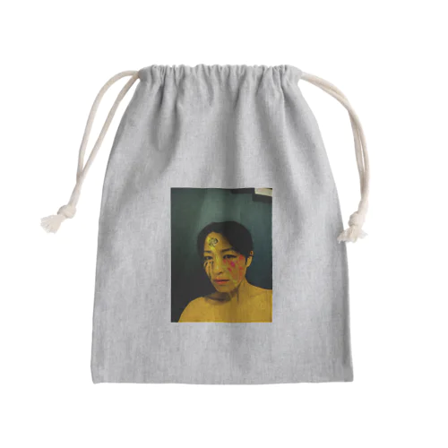 「Rain On Me」Naomi Okiバージョン Mini Drawstring Bag