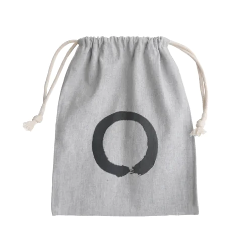 一円相 Mini Drawstring Bag