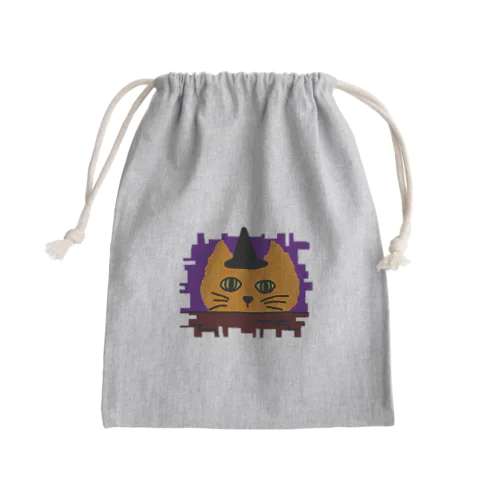 ハロウィンねこ Mini Drawstring Bag