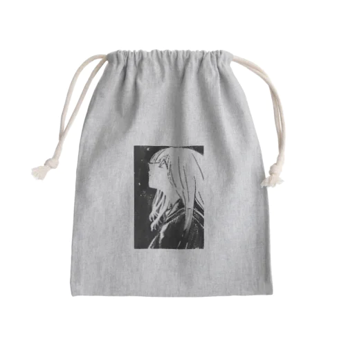 上を向く　星空をみつけるために Mini Drawstring Bag