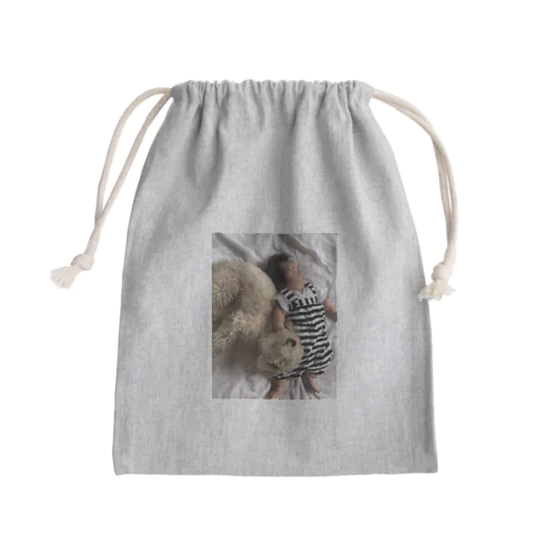 ののたんとみんと Mini Drawstring Bag