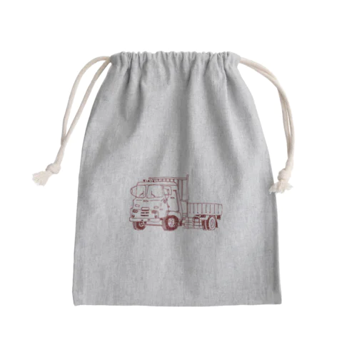 トラック Mini Drawstring Bag