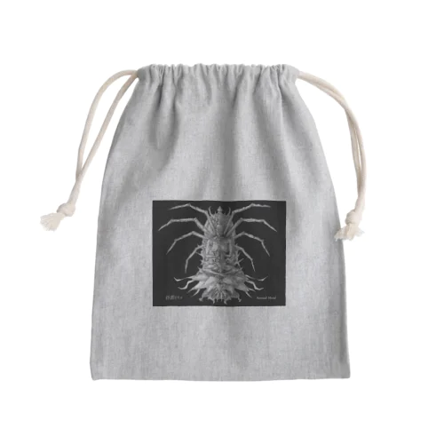 Baphomet Buddha Mini Drawstring Bag