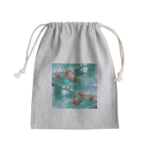 きんぎょ Mini Drawstring Bag