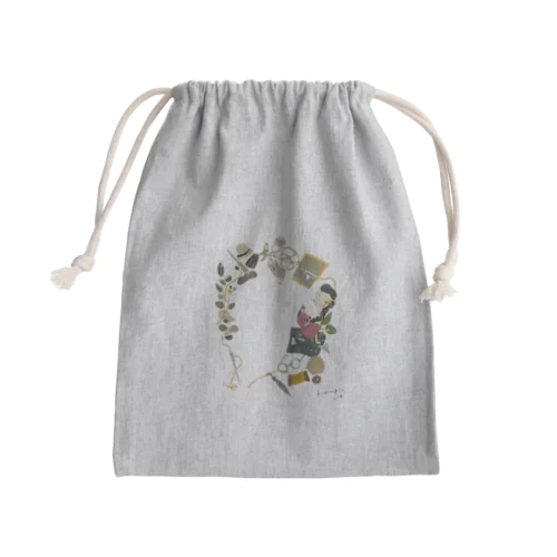 KODAWARIのいと Mini Drawstring Bag