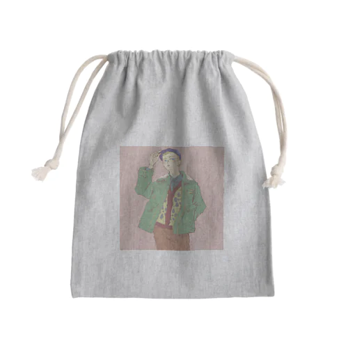 あの日の女の子 Mini Drawstring Bag