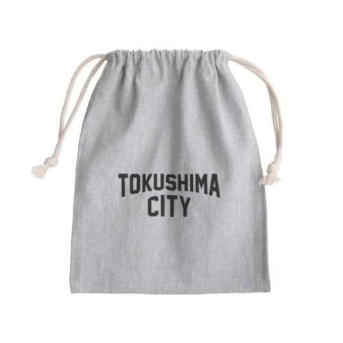 徳島市 TOKUSHIMA CITY Mini Drawstring Bag