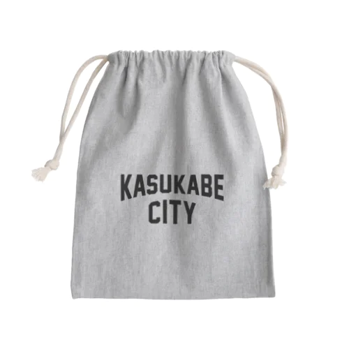 春日部市 KASUKABE CITY Mini Drawstring Bag