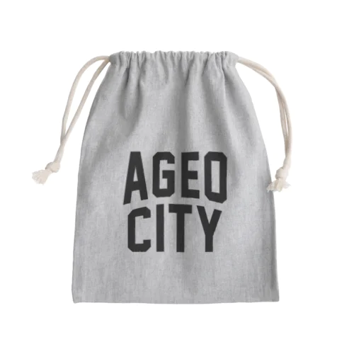 上尾市 AGEO CITY Mini Drawstring Bag
