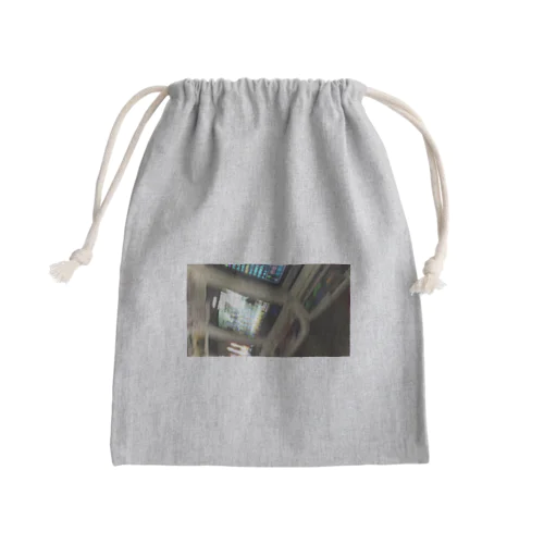 ラリった日のゲーセンの写真 Mini Drawstring Bag