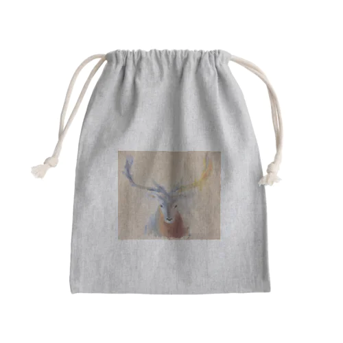 シカ Mini Drawstring Bag