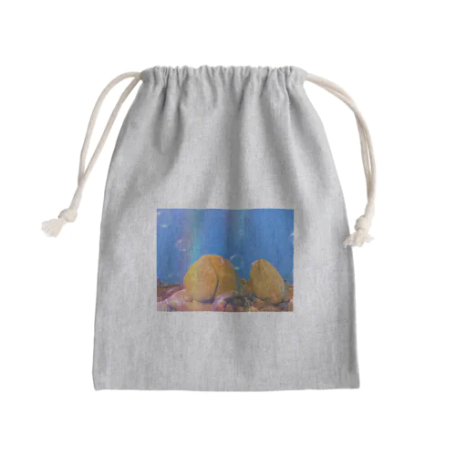 おしり岩 Mini Drawstring Bag