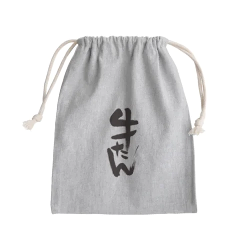 牛たん Tシャツ/書き文字 Mini Drawstring Bag