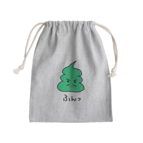 武士うんちくん Mini Drawstring Bag