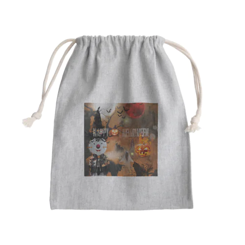 【HAPPY HELLOWEEN 2020 かます。 】 Mini Drawstring Bag