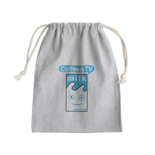 Coffee & TV / コーヒー ＆ TV Mini Drawstring Bag