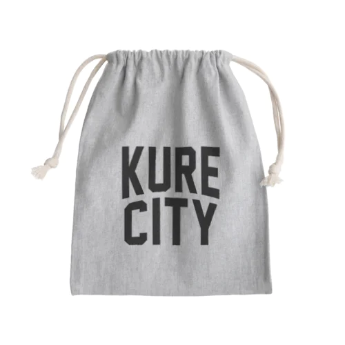 呉市 KURE CITY Mini Drawstring Bag