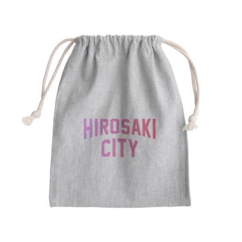 弘前市 HIROSAKI CITY Mini Drawstring Bag