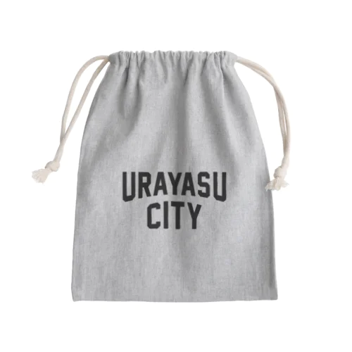 浦安市 URAYASU CITY Mini Drawstring Bag