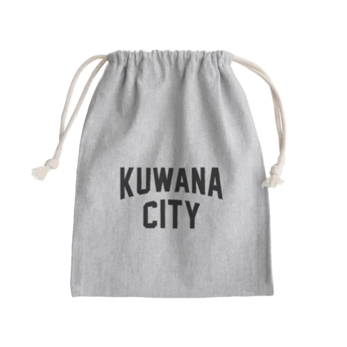 桑名市 KUWANA CITY Mini Drawstring Bag