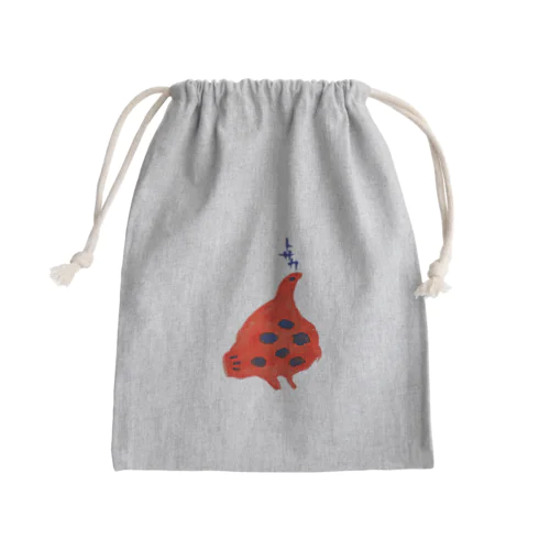 トサカ鳥 Mini Drawstring Bag