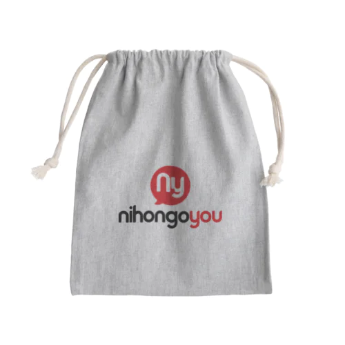 NihongoYou Logo Mini Drawstring Bag