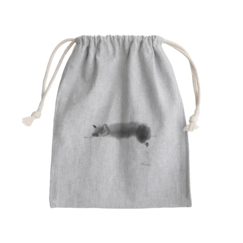 ノルウェージャンフォレストキャット Mini Drawstring Bag