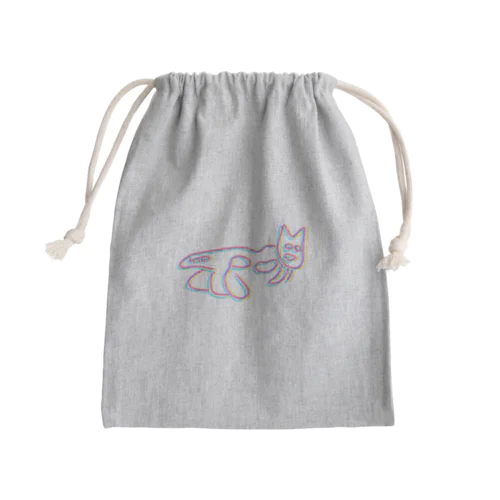 ナスカの地上絵：ネオンカラー Mini Drawstring Bag