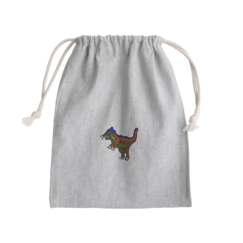 きょりゅ Mini Drawstring Bag