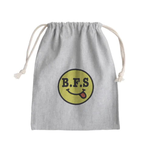 BIG Face Smile/B.Ｆ.S Mini Drawstring Bag